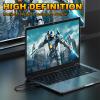 Viprh 50M HDMI Extender Video Transmitter Receiver for PS4 DVD Camera PC Phone Laptop To TV Monitor Black view 4