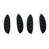 xyqrenrr Replacement Nose Pieces Nosepads For Oakley Clifden OO9440/Forager OO9421/Plazma OO9019/Plazma Asian Fit OO9019A (Black(Two Pairs)) view 1
