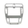Car Front Side Air Outlet Vent Frame Trim Compatib Car Stereo Audio 2Din Fascia Frame/Fit for Honda City 2008-2013 at AC 10.1" Big Screen Radio Dash Fitting Panel Installtion Kit ABS Silver Car Stere view 1