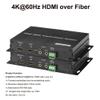 Hebbeko 4K HDMI Over Fiber Optic Converter Extender with 10G SFP LC Singlemode up 10Km Uncompressed No Latency Support Up 4K 60Hz A Pair (with RS485) view 2