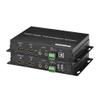Hebbeko 4K HDMI Over Fiber Optic Converter Extender with 10G SFP LC Singlemode up 10Km Uncompressed No Latency Support Up 4K 60Hz A Pair (with KVM and RS232) view 4
