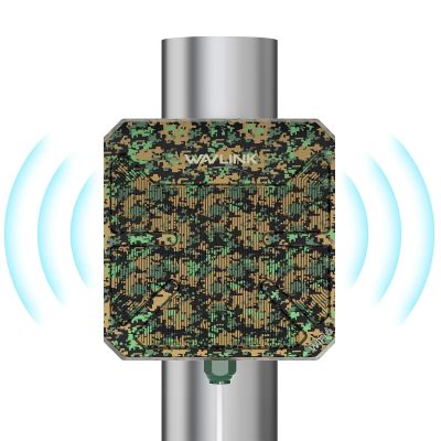 WAVLINK AX3000 Outdoor WiFi Extender White with Camo