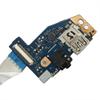 ZAHARA IO Board with Cable Replacement for Lenovo ideapad 720S-14IKB 81BD 5C50N79826 LS-E581P view 2