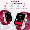 Fitpolo Smartwatches (Pink with Red) view 4