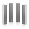 Sound Town Four 70V/100V 4x5 Weather-Resistant Column Array Passive Speakers, with IP55-rated Aluminum Enclosure, for Home & Commercial Installations, Grey (TARVOS-CL45GX4) view 1
