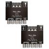 2pcs ZK-MT21 MT21 2.1 Channel 50W 50W 100W DC12 24V Digital Power Amplifier Board High Power Audio Stereo Subwoofer Amplifier Board for 15 100W 4 8 Speakers view 1