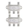 4x1 DiSEqC Switch, Satellite Signal Switch Splitter, 950 to 2400MHz with High Isolation Broadband, 75 Port Impedance view 1
