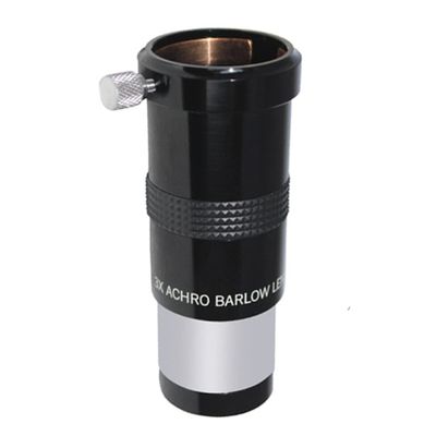 1.25inch 3X Barlow Lens Aluminmium Body Optocal Lens Eyepiece Accessories