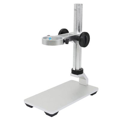 Lab Microscope Accessories 600X Digital Microscope 4.3 Inches 1080P Portable Electronic Video Soldering Microscope(Metal Bracket)