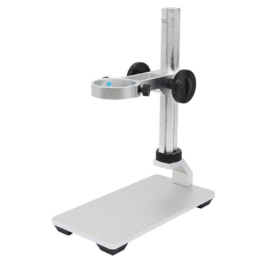 Lab Microscope Accessories 600X Digital Microscope 4.3 Inches 1080P Portable Electronic Video Soldering Microscope(Metal Bracket)