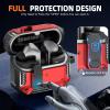 MCTOPZO Lock Fit Designed for Samsung Galaxy Buds3 FE (2025) / Buds3 Pro (2024) / Buds 3 Case (2024),with Cleaning kit Full Body Shockproof Carbon Fiber Protection Design view 4