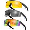 COSMOING Sport Smart Sunglasses, Cycling Bluetooth Sunglasses for Men Women, Magnetic Charging Bluetooth 5.4 with UV Protection, Stereo Audio Wireless Headset for Cycling Running Hiking view 1