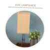 IWOWHERO Hand Woven Bamboo Lampshade Rustic Pendant Light Cover for Farmhouse Decor Ceiling Light Shade view 3