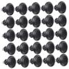 TOBBOMEY 25pcs Matte Cabinet Knobs Wardrobe Handles for Kitchen Bathroom and Bedroom Furniture Easy to Install Pulls view 1