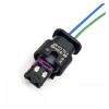 DLAHPJPT Automotive Electrical connectors 2 Pin Automotive wat/erp/;roof Connector Wire Harness Female pl;/UG Air Butt with Terminal and Cable 4F0973702/6R0973323/4H0973702A(4F0 973 702 A,10 Pcs) view 1
