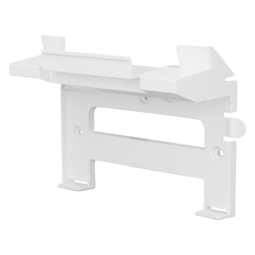 2 in 1 Gen 3 Router Mount, V3 Mount with Satellite Internet Mounting Kit, Power Supply Mounting Kit for Space Saving, White, ABS Bracket Holder