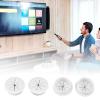 4Pack TV Wire Hider for Wall, TV Wire Hider Kit, 23/8in 60mm Hole Cord Hider in Wall Cable Management Kit, Includes 4 Pass Throughs, 1 Hole Saw Drill Attachment & 10 Cable Ties view 4