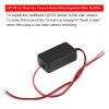 Car Filter Rectifier,Car Rear View Rectifier,12v Dc Car Rearview Camera Power Relay Capacitor Filter Rectifier Used to Provide A Stable 12v Dc Power Supply for The Rear Camera view 4