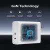 140W USB C Charger, DERLULU GaN Fast Charger, 2-Port USB-C Compact Foldable Charger for Laptops, MacBook Air/Pro, iPad, iPhone 17/16/15 Pro, Galaxy S24/S23, AirPods, and More view 3