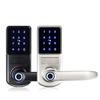 HIONJIN Fingerprint Electronic Door Lock with App Digital Safe Keypad Remote Unlock for Home and Hotel Security Smart Lock(D) view 1