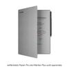 reMarkable Paper Pro - Polymer Weave Book Folio for Your 11.8'' Paper Tablet - Gray view 2