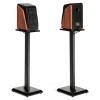 Heavy Audio Reduced Vibration Speaker Stand Pair for Home Theater Studio Monitors - Easy to Install Speaker Stand Extra Tall Bookshelf Speakers Stand view 1