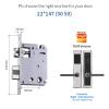 HIONJIN Tuya App High Security Stainless Steel Smart Keyless Keypad Password Lock Digital Biometric Rifd Card Fingerprint Door Lock(5050-147) view 2