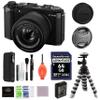 Fujifilm X-M5 Mirrorless Camera with XC 15-45mm f/3.5-5.6 Lens (Black) Bundle with Flexible Tripod, 64GB SD Card & Additional Accessories view 1