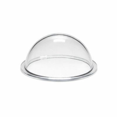 KAYNEY Acrylic Dome with Flange Clear Plastic Hemisphere Transparent Case for CCTV, Camera Lens, Jewelry, Collectibles & Miniatures Dustproof Cover for Delicate Items (1.6inch / 40mm)