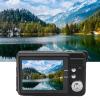48MP 4K Digital Camera, 8X Zoom Anti Shake Point and Shoot Digital Camera with 2.7inch TFT Display, Autofocus Compact Small Camera for Students Travel view 3