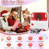 Amzelas Kids Instant Print Camera, Portable Toys Camera for Toddler, Print Black & White Photos Instantly, Ideal Birthday for Boys & Girls Ages 312 (White&Red) view 2