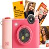 Bundle of KODAK Smile+ 2-in-1 Digital Instant Print Camera & Wireless Bluetooth Photo Printer + KODAK 2"x3" Premium Photo Paper (50 Sheets) view 2