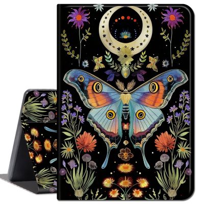 Case for 6.8" Kindle Paperwhite (11th Generation-2021) and Kindle Paperwhite Signature Edition,Slim Lightweight Smart Shell Stand Cover with Auto Wake/Sleep,Butterfly Mushroom Flower
