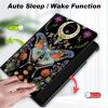 Case for 6.8" Kindle Paperwhite (11th Generation-2021) and Kindle Paperwhite Signature Edition,Slim Lightweight Smart Shell Stand Cover with Auto Wake/Sleep,Butterfly Mushroom Flower view 3