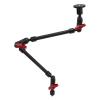 Adjustable Camera Mount, 360 Rotation Desktop Camera Bracket with 180 Ball Head, Strong Clamp for LED Lights, Phone Clip, DSLR, Sports Camera, Aluminum Alloy Material, 1/4 inch view 3