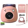 FUJIFILM INSTAX PAL Fuji Digital Camera Powder Pink + Custom Case & 32gb Memory Card Accessory Bundle view 1