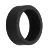 Bewinner Silicone Ring Cover Easy Clean Scratch Soft Flexible Smart Ring Protector Fit for Gym (Black) view 2