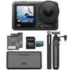 DJI Osmo Action 4 Camera Adventure Combo with Osmo Action Multifunctional Charging Handle and 128GB SD Memory Card Bundle (3 Items) view 1