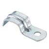 212 Main 1 Hole Cable Strap Zinc Plated view 1