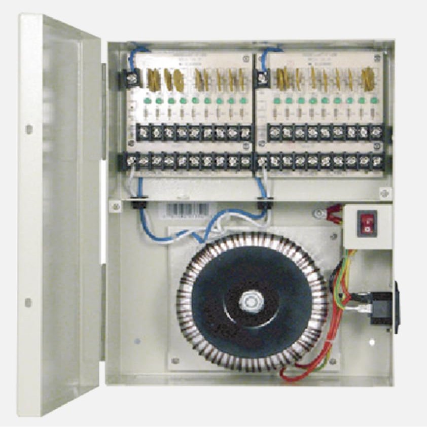 LTS DV-AC2408A-D07, Power Supply Box, 9 Ports, 8 Amp