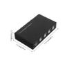 HOMSFOU Portable Port USB Printer Sharing Hub for and USB Devices Compatible Xp Includes Individual Port Buttons Black view 2