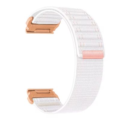 20mm/ 22mm/ 26mm Watch Band For Garmin Fenix 5 6 7 8 Pro Sapphire Solar Forerunner 965 955 935 Epix Pro Gen 2 47mm 51mm Quick Fit 20 22 26 Watch Bands Replacement Men Women (White-Rose Gold Buckle, Quick-fit 26mm)