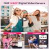 Digital Camera, 1080P 48MP Autofocus Digital Camera for Kids with 2 Batteries, 16X Digital Zoom, Compact Small Point and Shoot Digital Camera for Boys Girls Teens Children Beginner,Pink view 2