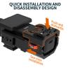 FEICHAO Protective Frame Housing Shell with 1/4 Screw Hole Quick Release Base Cold Shoe Mount Expansion Adapter Compatible with Osmo Pocket 3 (Upgraded Version) view 3