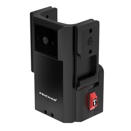 FEICHAO Protective Frame Housing Shell with 1/4 Screw Hole Quick Release Base Cold Shoe Mount Expansion Adapter Compatible with Osmo Pocket 3 (Basic Version)
