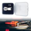 Haoyull 5/10Pcs Phono Shell Case Headshell Cartridge Keeper Clear Turntable Record Player Styluses Holder Phonograph Storage view 4