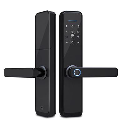 HIONJIN Fingerprint Door Lock Smart Digital Electronic Lock Biometric Password Keyless Lock(70 85)