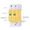 CEKGDB YCS6-D AC SPD 385V Surge Protective Device House Surge Protector Protective Low-Voltage Arrester Device(5-10kA) view 3