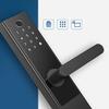 HIONJIN Smart Fingerprint Electric Door Lock Password Home Door Lock Keyless Fingerprint Touch Screen Door Lock view 3
