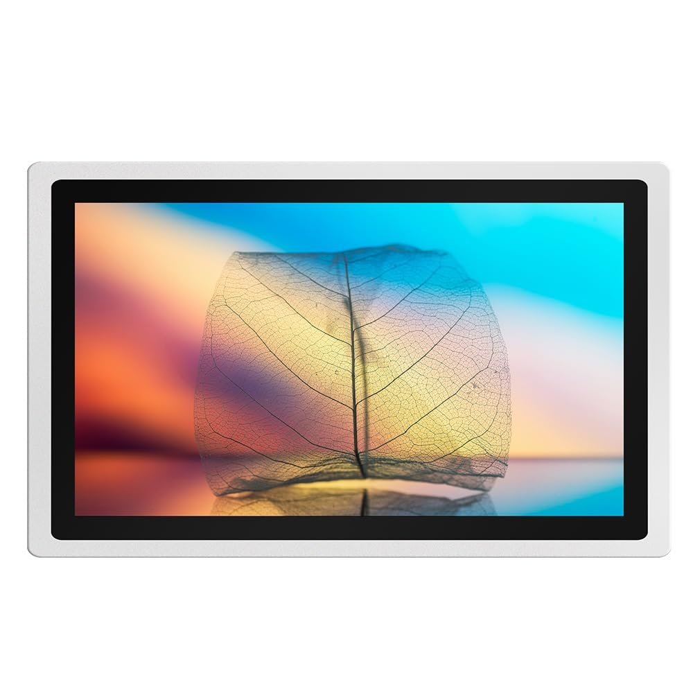 LEANGLE 15.6" 16:9Monitor Industrial Panel PC,Embedded Display,Capacitive Touch Screen,2 or 6*COM,RS232 or RS485,Windows 10 or Linux Ubuntu